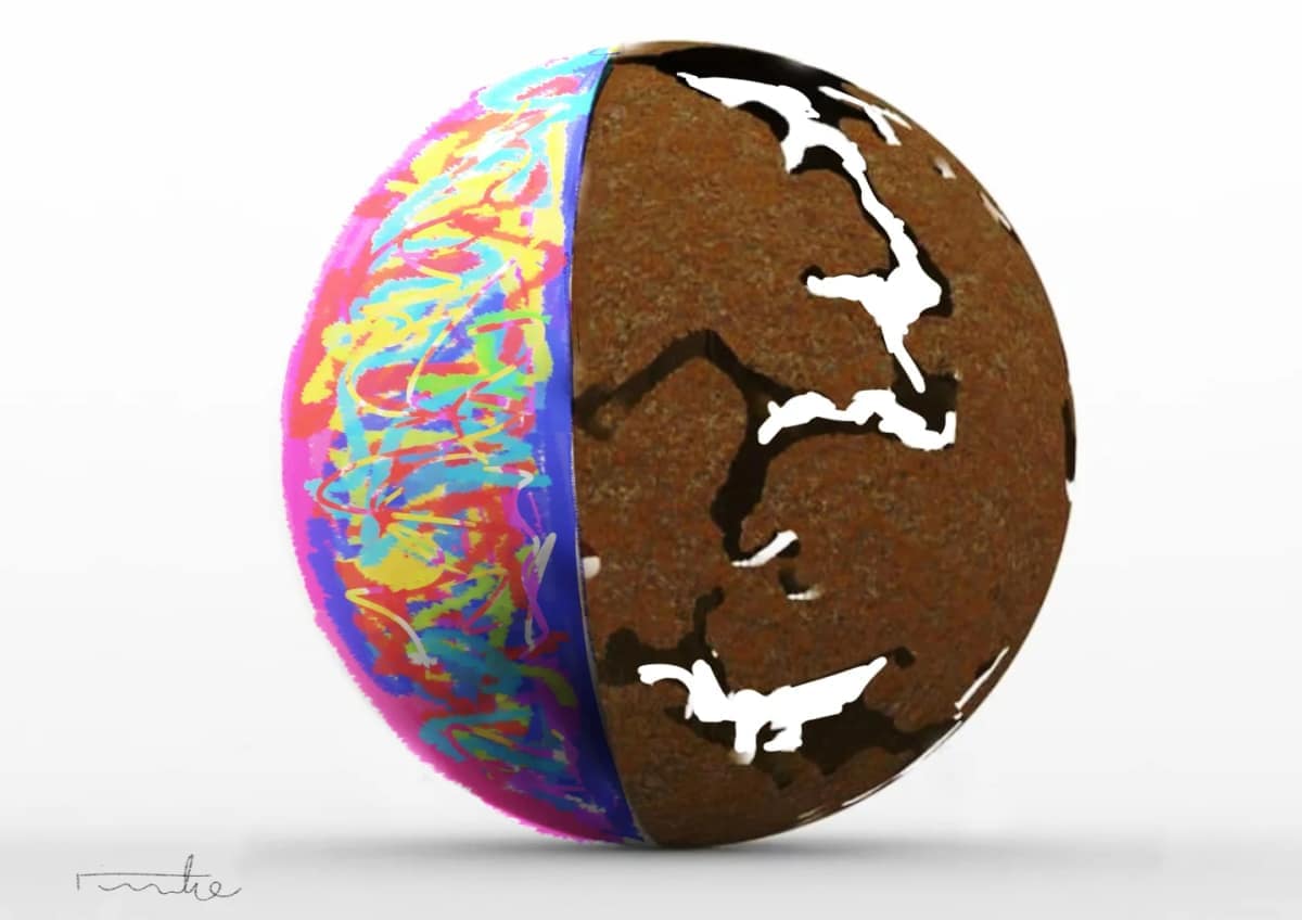 Dementie, 3d-model door Rinke Baaima