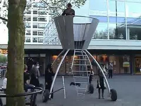 Mobiel meubel, Mareado, object door Rinke Baaima