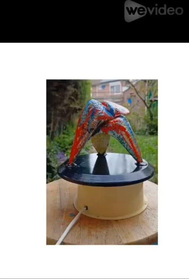 Taal van de spanningen, sculptuur door Rinke Baaima