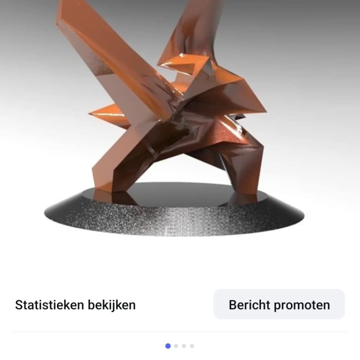 Wind, schets, 3d-model door Rinke Baaima
