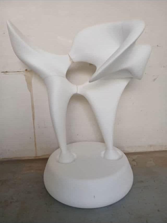 You cannot always get what you want, sculptuur door Rinke Baaima